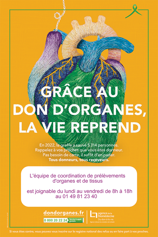 Affiche don d'organes