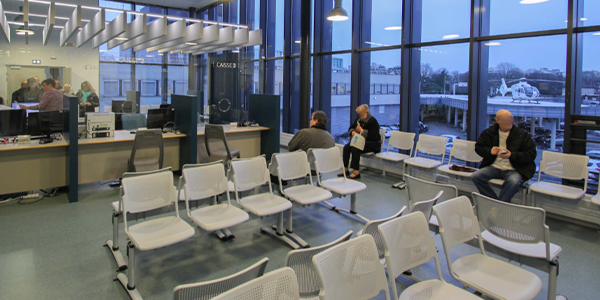 salle d'attente service odontologie